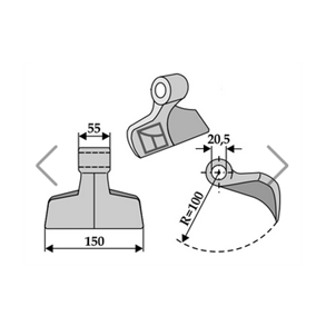 Maschio hammerslagle 20,5