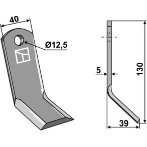 Caroni Y-kniv �12,5