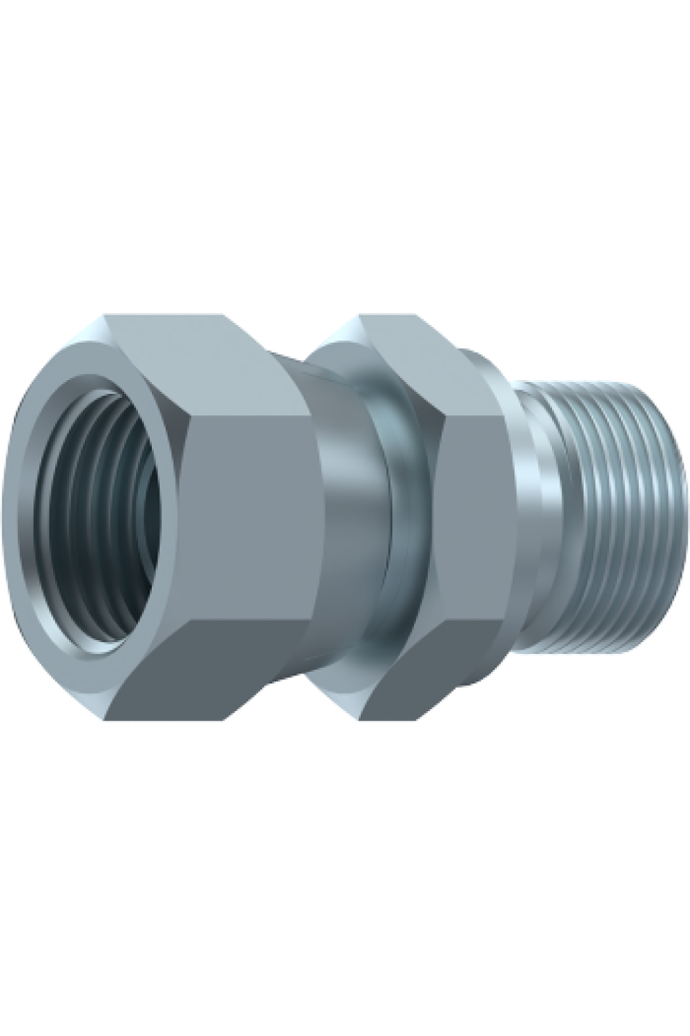 Brystnippel udvendig/indvendig 1" x 3/4" BSP