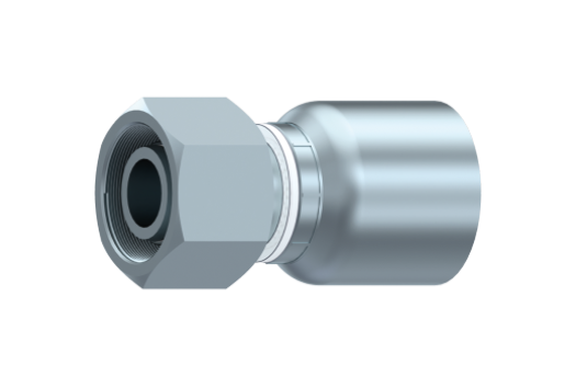 Preskobling 1/2" slange, L15, M22, for let rr, metrisk female