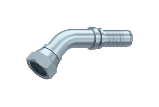 Preskobling 45 gr. 5/8" slange, 1-1/16" JIC female