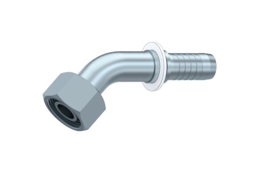 Preskobling 45 gr. 3/4" slange , L22, M30 female, for let rr, metrisk female