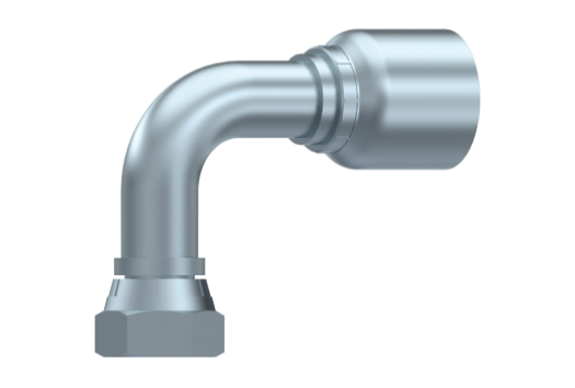 Preskobling 90 gr. 1/4" slange , 3/8" BSP female, med 60 gr. BSP konus