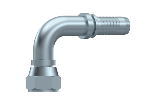 Preskobling 90 gr. 1/4" slange, 9/16" JIC female