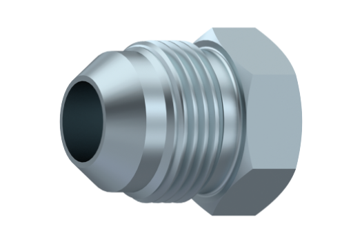 Slutprop JIC 1-1/16"UNF Male, 37 gr. JIC konus,  L18 / S20