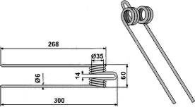 PZ9 universal fjeder