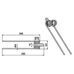 PZ9 universal fjeder