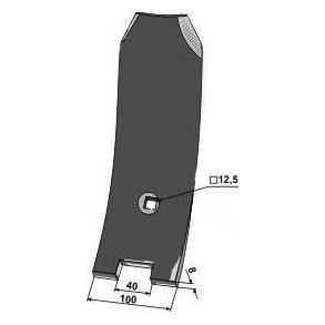 Lemken Smaragd afstryger lige 