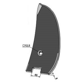 Lemken Smaragd afstryger venstre