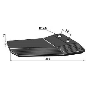 Lemken Smaragd vingesk�r forkr�bbet belagt h�jre 