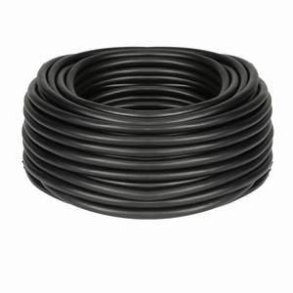 Anhngerkabel 7-polet sort 50 meter