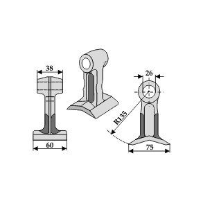 Bomford hammerslagle 26