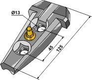 Bourgault holder m. ls
