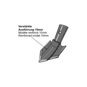 Bourgault spids forstrket
