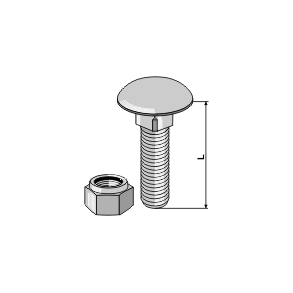 Brddebolt M12x1,75x30 (10.9)