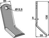 Caroni Y-kniv 12,5