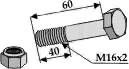 Ferri bolt M16 x 2 x 60 mm (10.9)