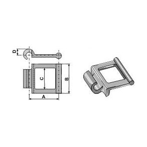Kohlswa kdeled nr. 55 (10 meter / 240 stk)