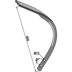 Kongskilde underdel for Vibroflex VF-tand