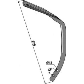 Kongskilde underdel for Vibroflex VFM-tand