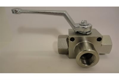 Kuglehane 1/2" 3-vejs