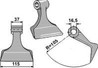Kuhn hammerslagle 16,5