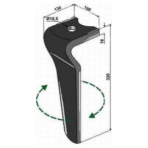Kverneland NGS rotorharvetand hjre