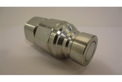 Lynkobling 1/2" hanpart Flateface
