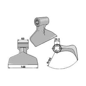 Maschio hammerslagle 20,5