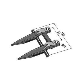 New Holland dobbeltfinger 80379720