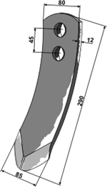 Pttinger Synkro spids 85 mm 