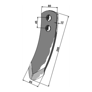 Pttinger Synkro spids 85 mm 