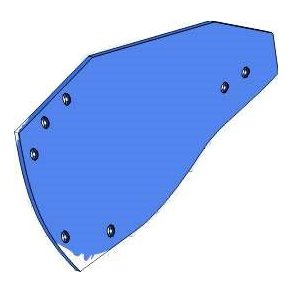 Rabewerk muldplade venstre HRP-350WL