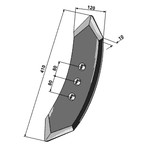Dalbo Dinco spids 410 mm 
