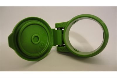 Stvdksel grn, passer til 1/2" lynkoblinger