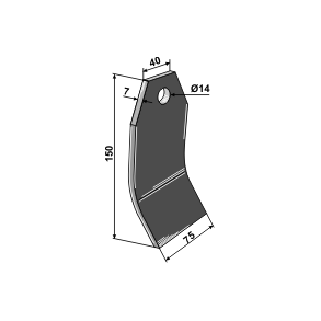 Taarup grnthster kniv 