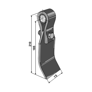 Taarup grnthster kniv komplet