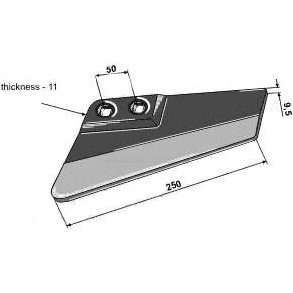 Vogel & Noot vingeskr venstre